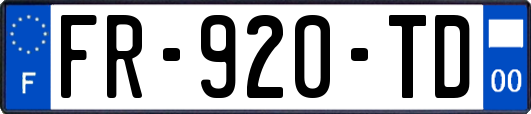 FR-920-TD