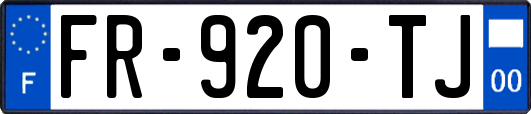 FR-920-TJ