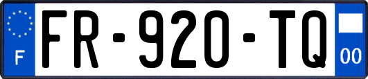 FR-920-TQ