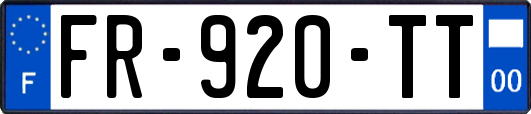 FR-920-TT