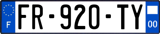 FR-920-TY