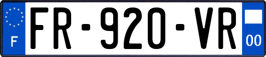 FR-920-VR