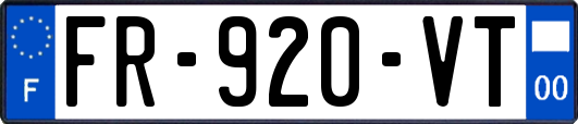 FR-920-VT