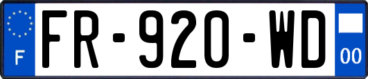 FR-920-WD