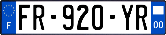 FR-920-YR