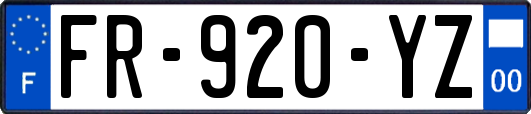 FR-920-YZ