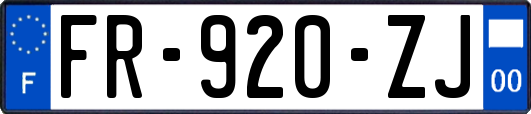 FR-920-ZJ