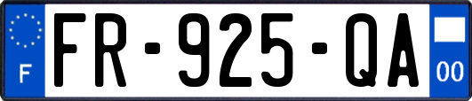 FR-925-QA
