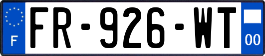 FR-926-WT