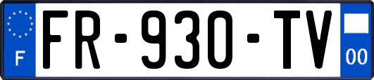 FR-930-TV