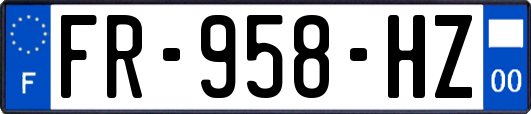 FR-958-HZ