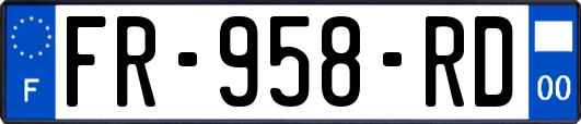 FR-958-RD