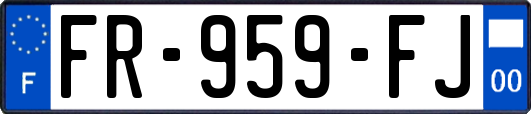 FR-959-FJ