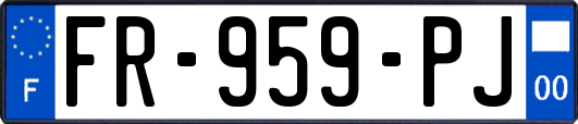 FR-959-PJ