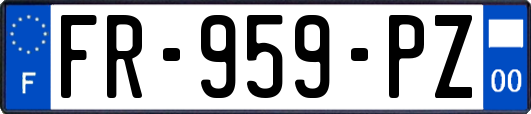FR-959-PZ