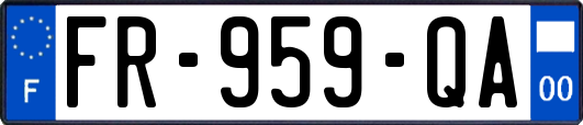 FR-959-QA