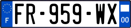 FR-959-WX