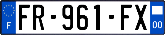 FR-961-FX