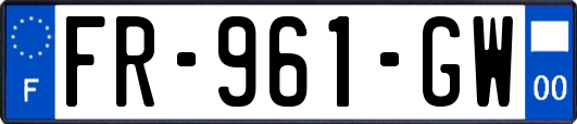 FR-961-GW