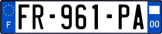 FR-961-PA