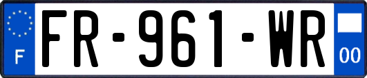 FR-961-WR