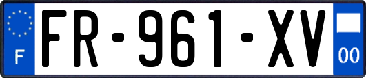 FR-961-XV
