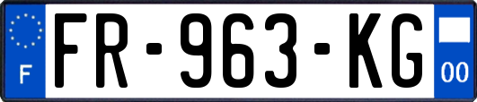 FR-963-KG