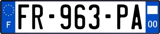 FR-963-PA