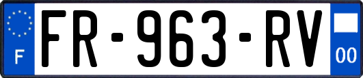 FR-963-RV