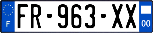 FR-963-XX