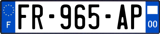 FR-965-AP