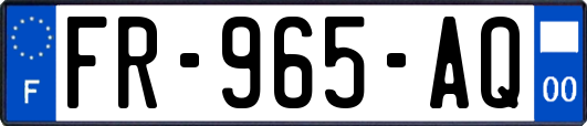 FR-965-AQ