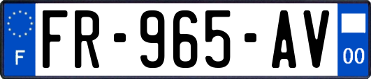 FR-965-AV