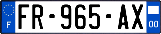 FR-965-AX