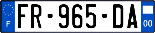 FR-965-DA
