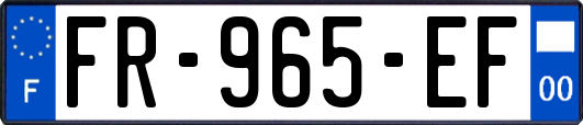 FR-965-EF