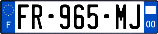 FR-965-MJ