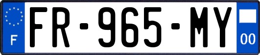 FR-965-MY