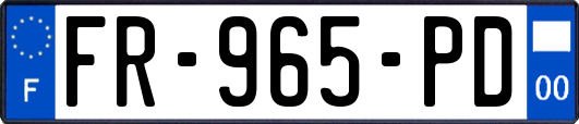 FR-965-PD