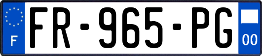 FR-965-PG
