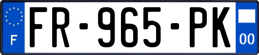 FR-965-PK