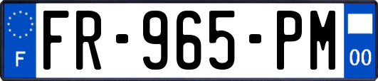 FR-965-PM