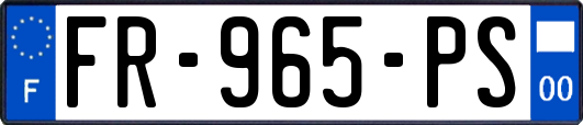 FR-965-PS