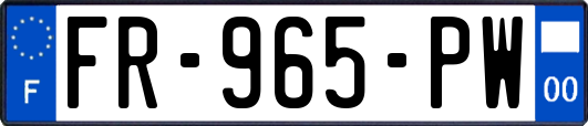 FR-965-PW