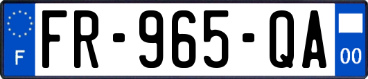 FR-965-QA