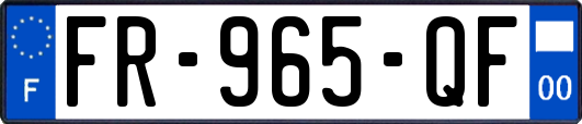FR-965-QF