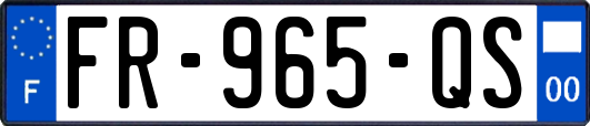 FR-965-QS