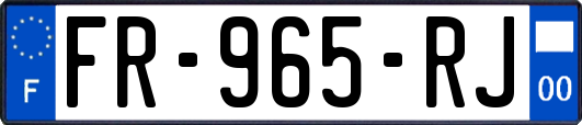 FR-965-RJ