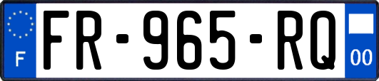 FR-965-RQ