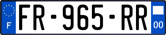 FR-965-RR